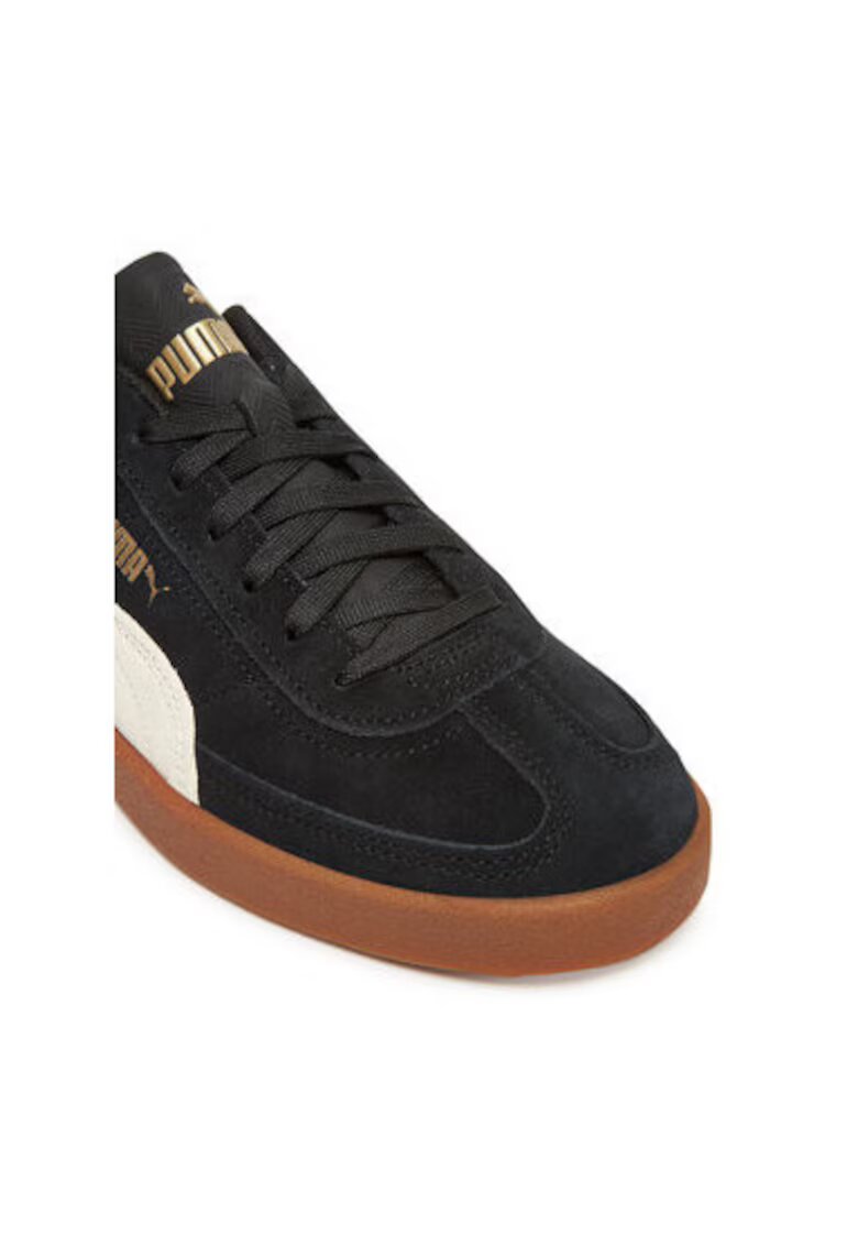 Puma Велурени спортни обувки Club II Era с контрастен детайл