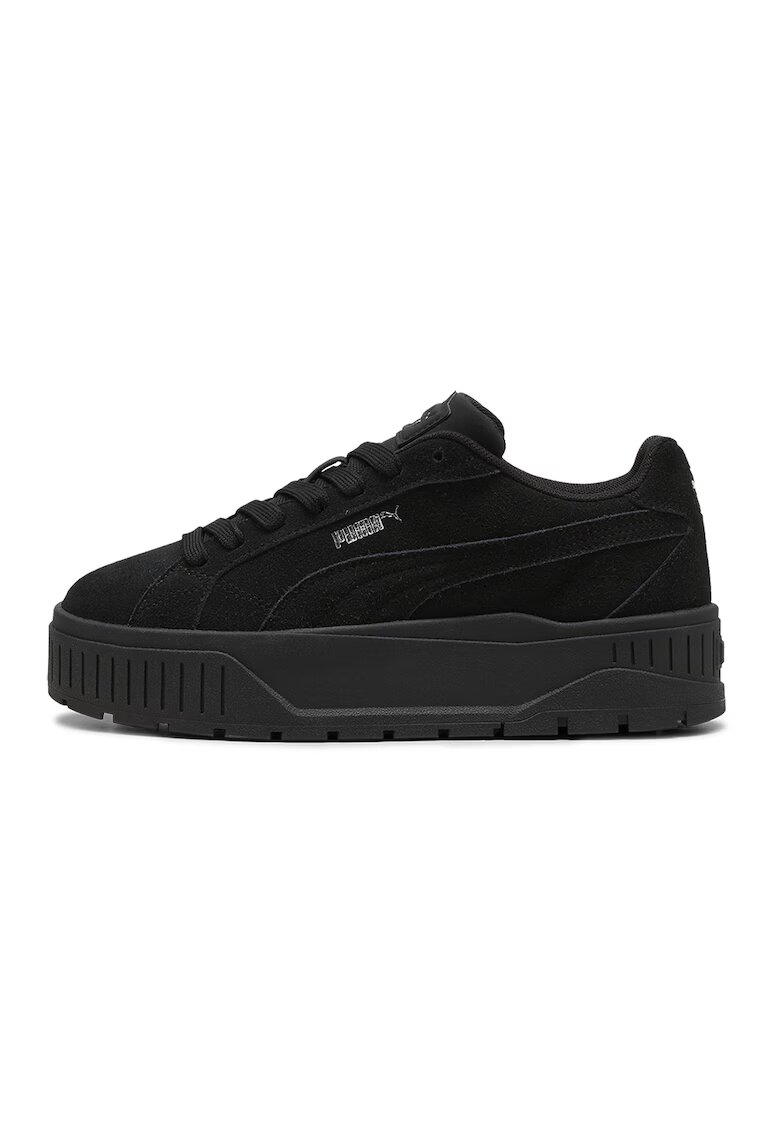 Puma Велурени спортни обувки Karmen II с равна платформа