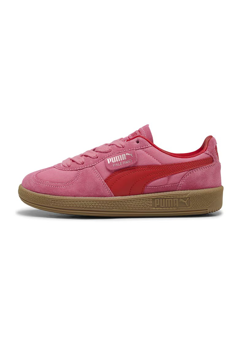 Puma Велурени спортни обувки Palermo с лого