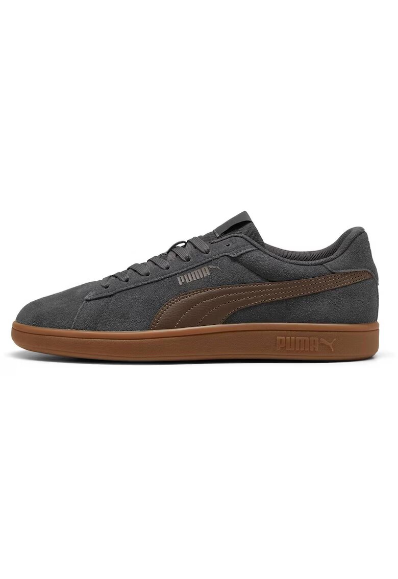 Puma Велурени спортни обувки Smash 3.0 с кожа
