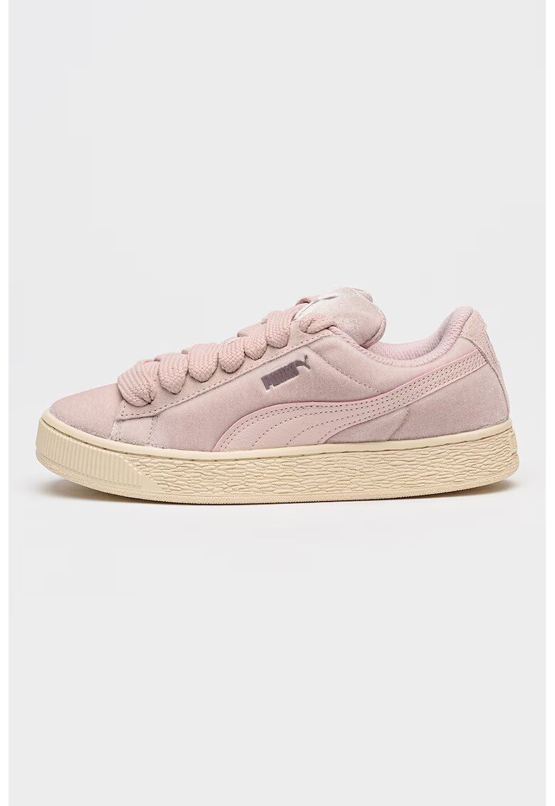 Puma Велурени спортни обувки Velvet Dream с кожа - Светлорозов