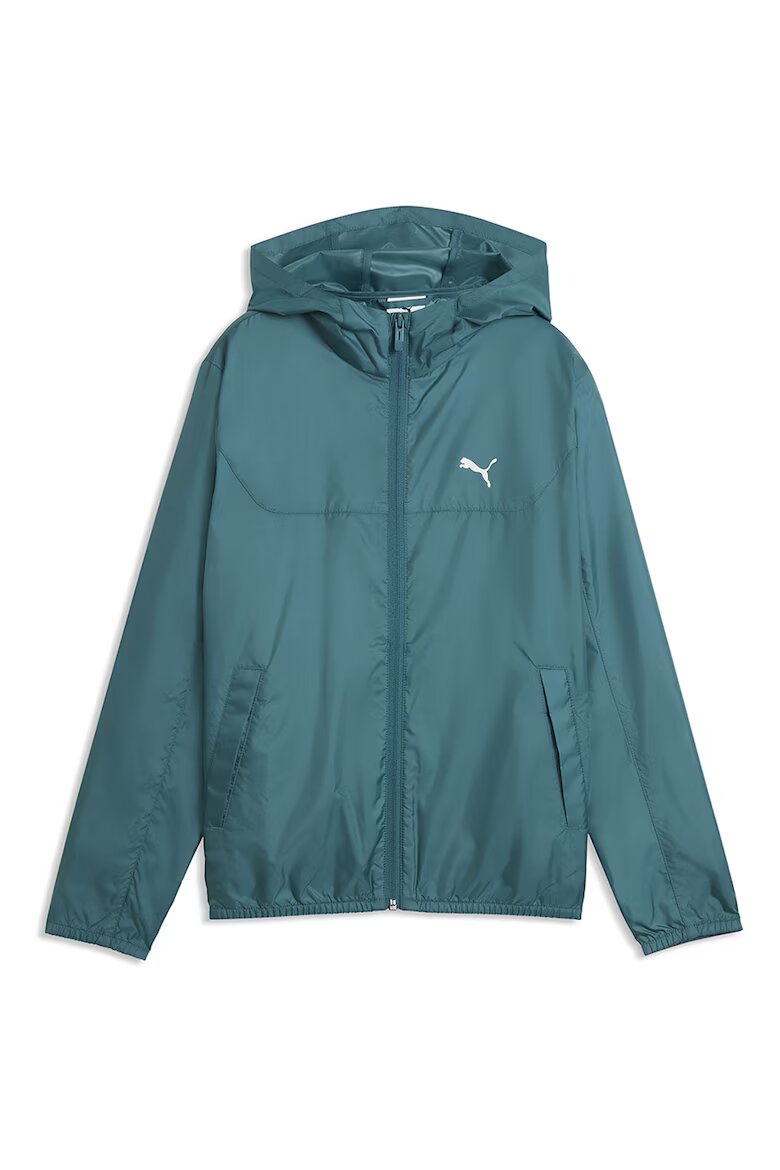 Puma Яке Essentials с качулка и цип Петролно синьо