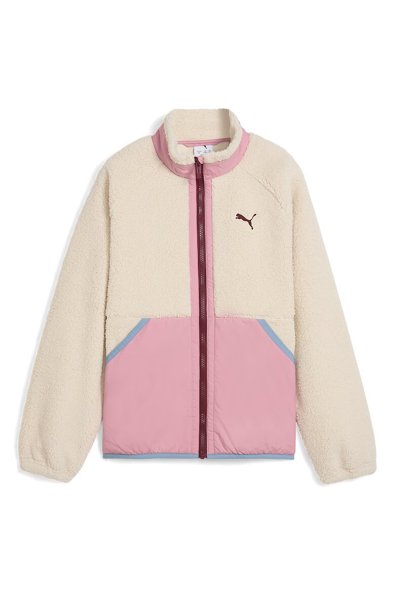 Puma Яке с джобове Слонова кост/Розово