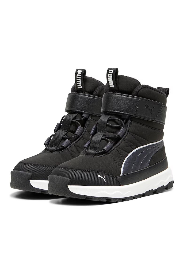 Puma Зимни боти Evolve AC+ с велкро Бял/Черен/Сив