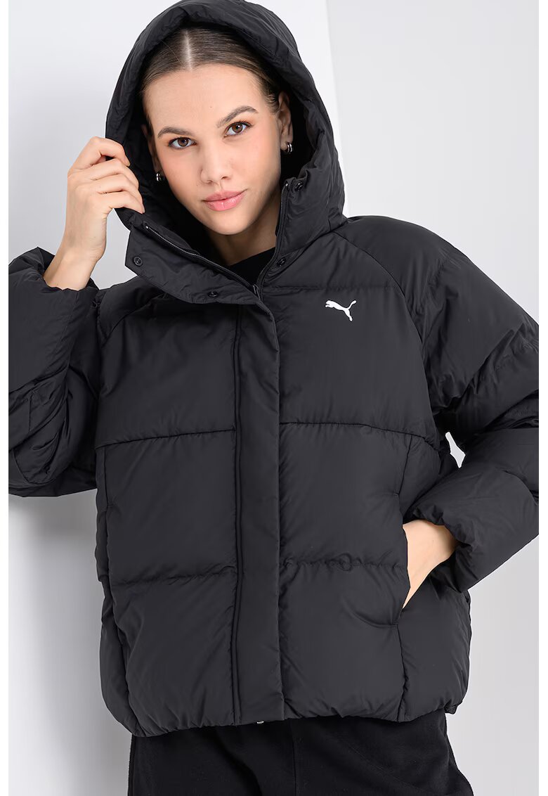 Puma Зимно капитонирано яке с качулка и пухена вата