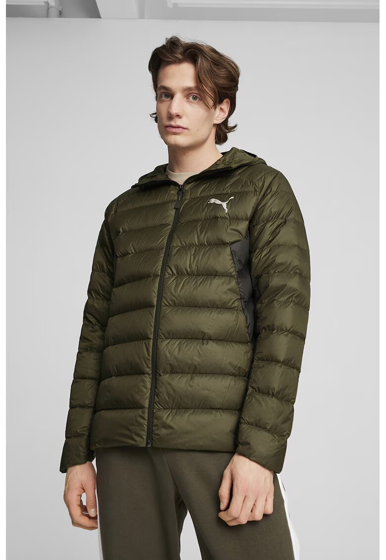 Puma Зимно яке PackLITE с пухена вата - Черен/Каки