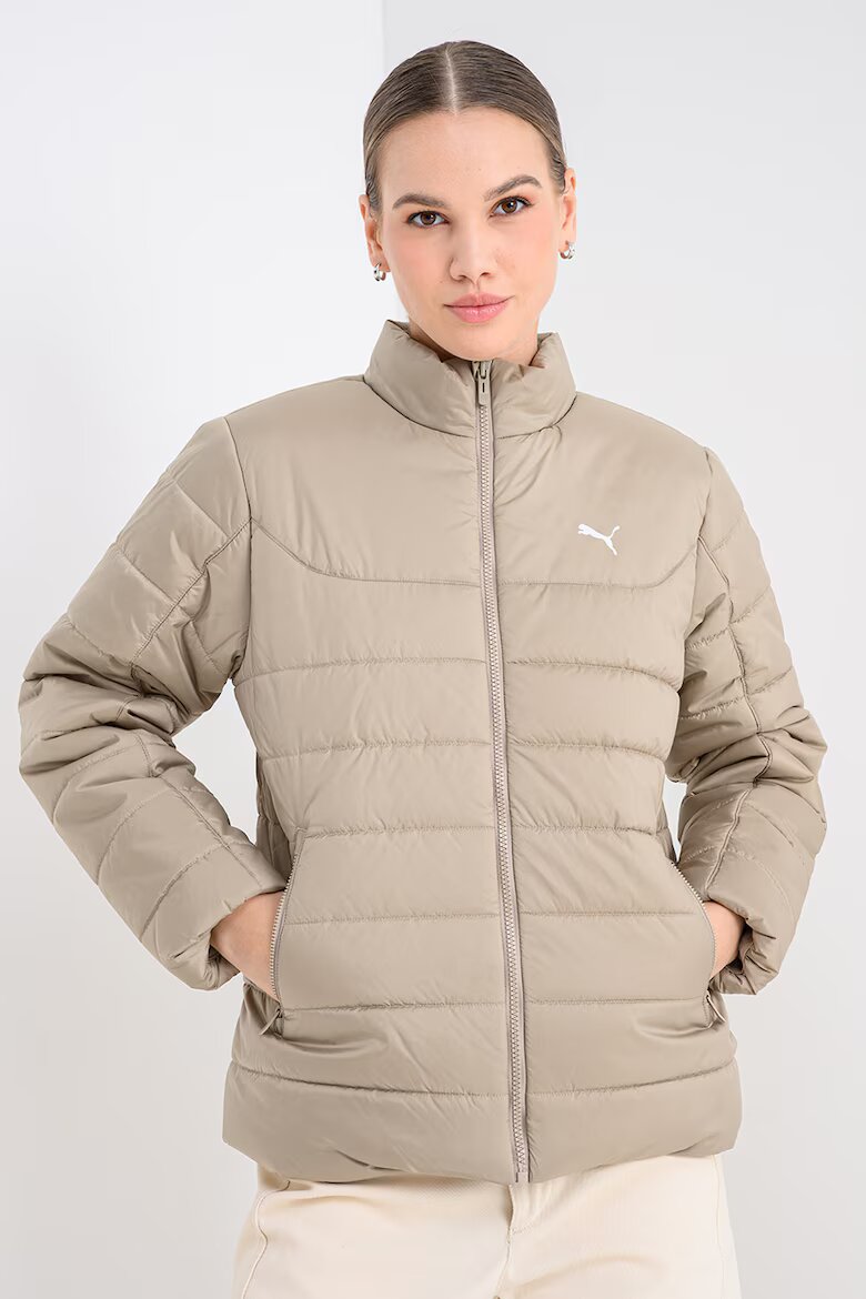 Puma Зимно яке с лого Бежов