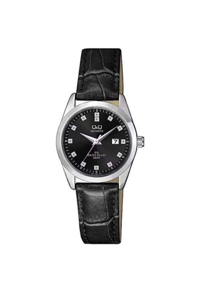 QQ Дамски часовник - Casual 521708117 - Черен