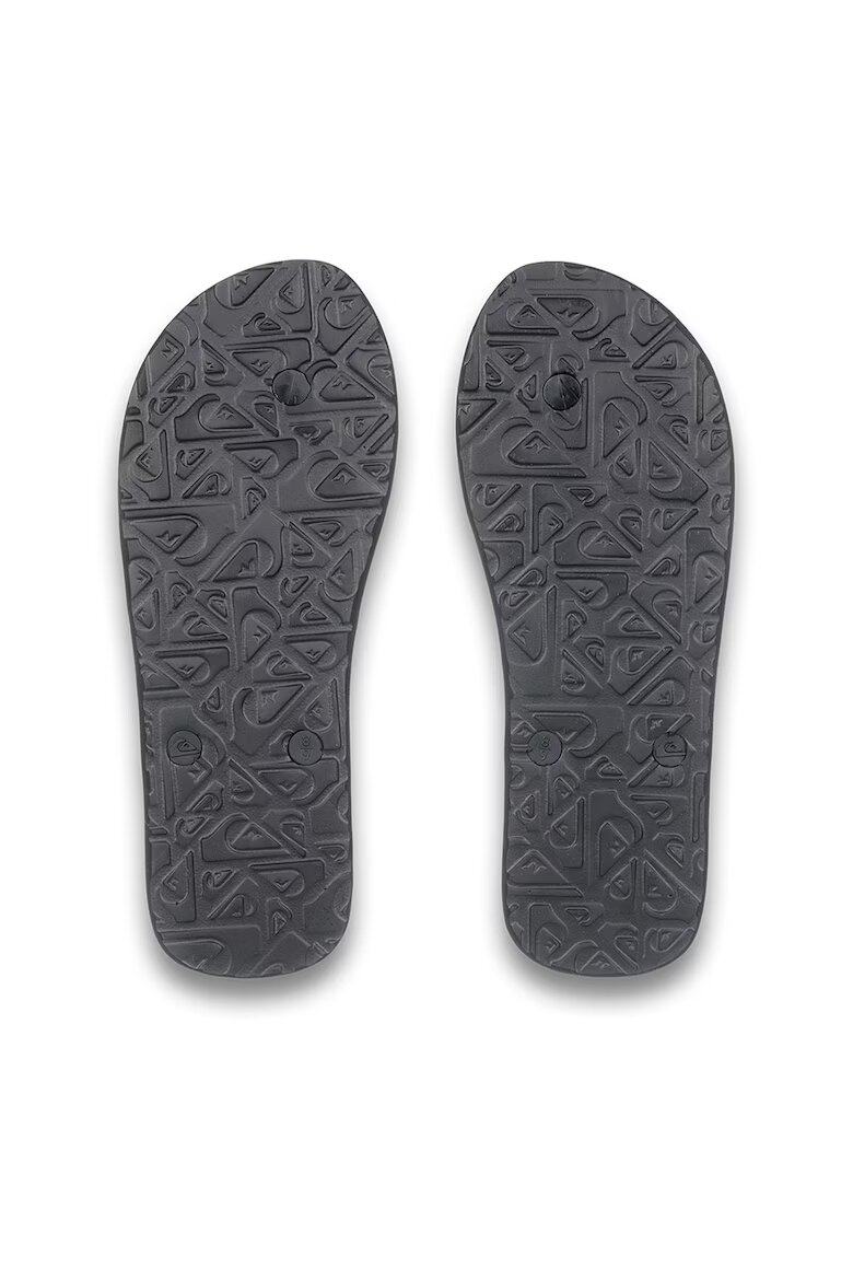 QUIKSILVER Чехли Molokai Stripe 25 Черен/Корал