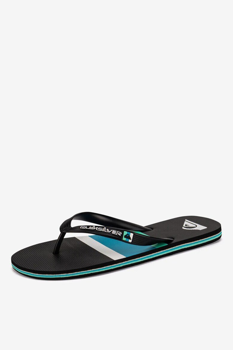 QUIKSILVER Мъжки чехли 5905588753902 Синтетични Черни Черен