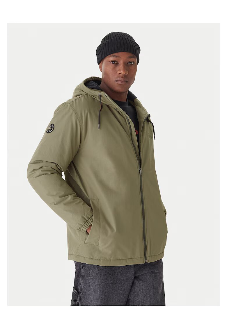 QUIKSILVER Мъжко преходно яке зелено - памучно
