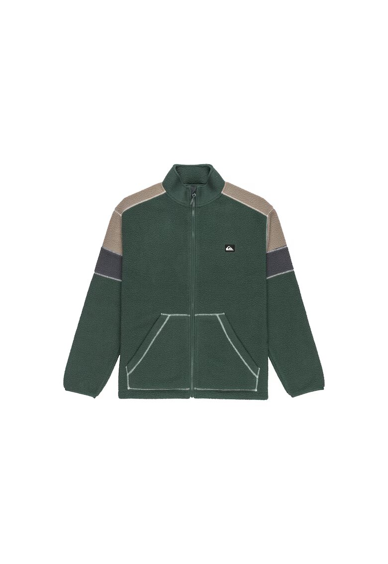 QUIKSILVER Мъжко спортно яке - ежедневно - зелено - полиестер