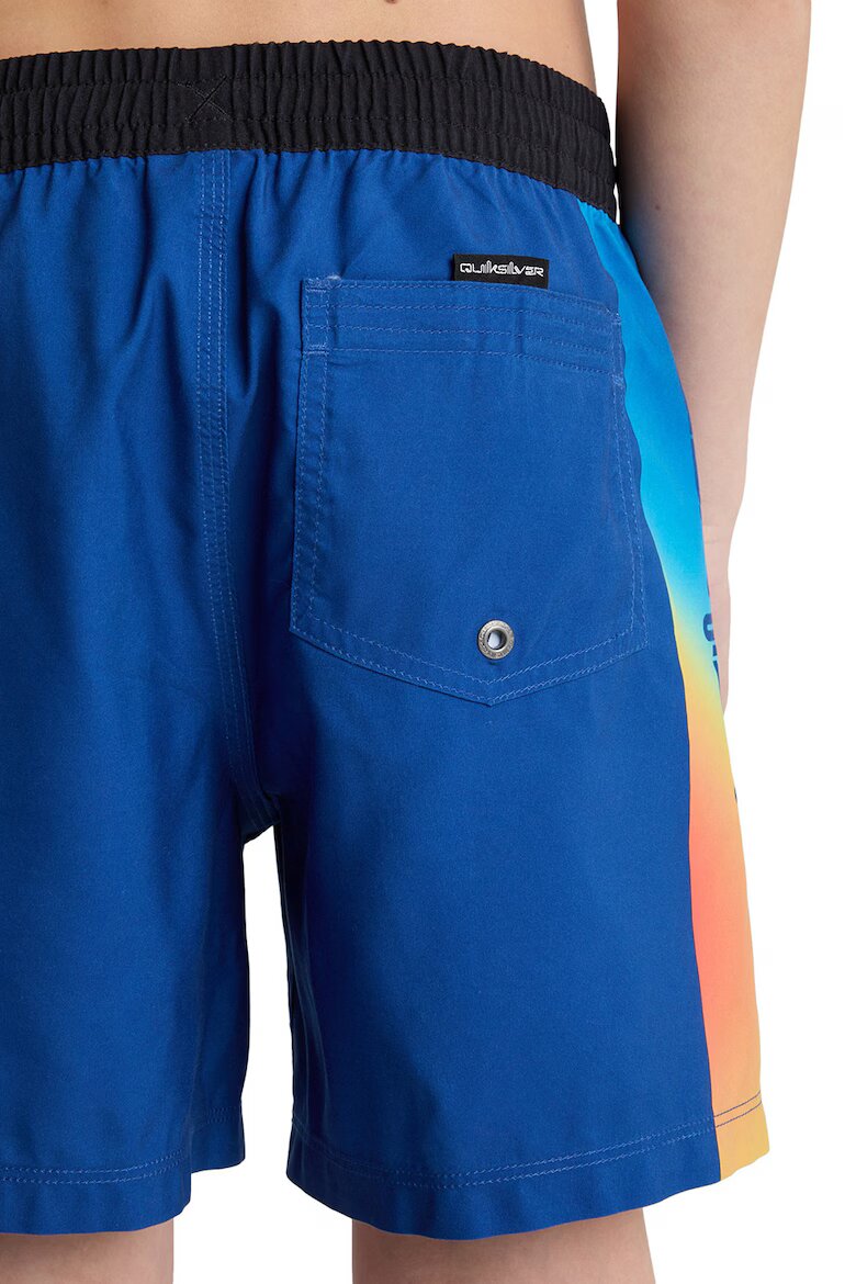 QUIKSILVER Плувни шорти Everyday Holmes с джобове Оранжев/Тъмносин