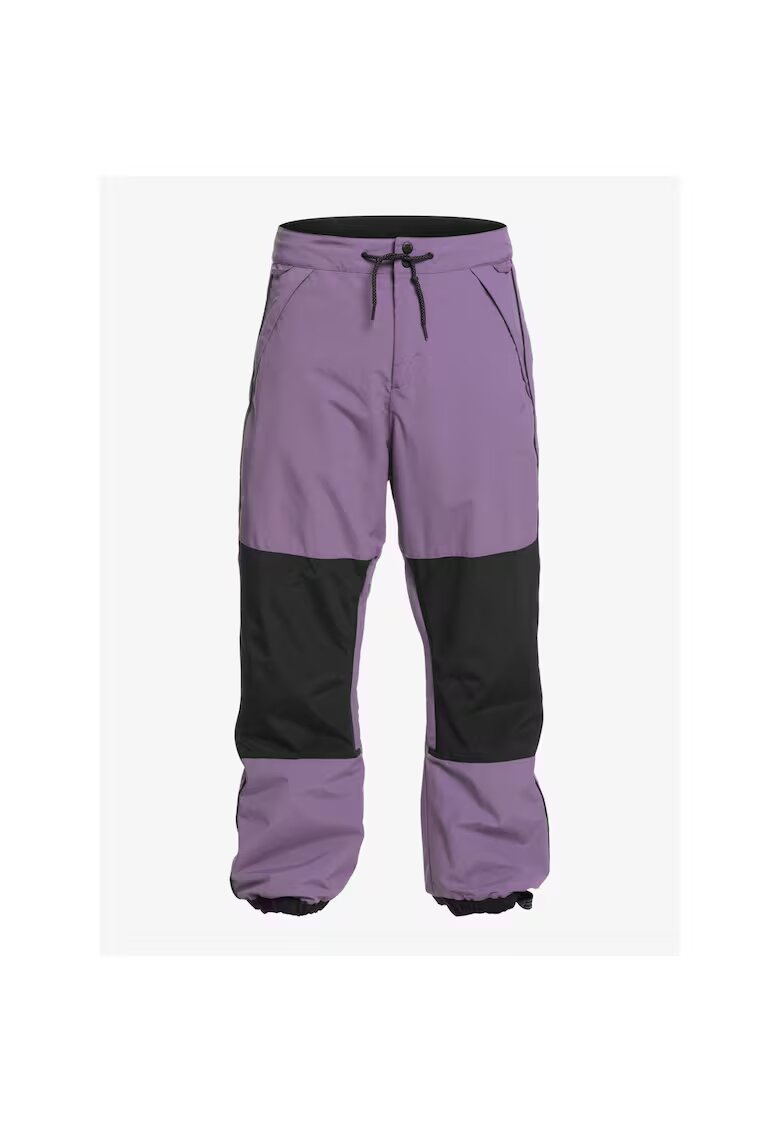 QUIKSILVER Ски панталон - Quikisilver - полиестер - черен - Черен/Виолетов