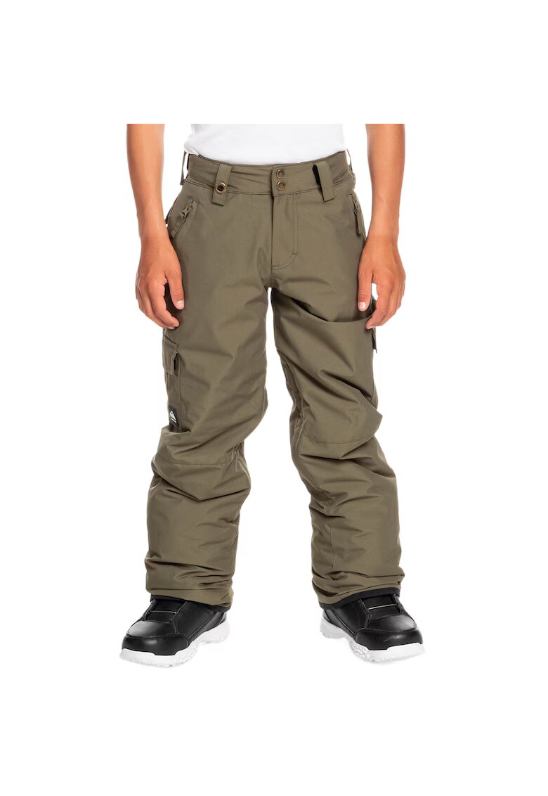QUIKSILVER Ски панталон за момче - Полиестер - 10 години - 140 см - Зелен