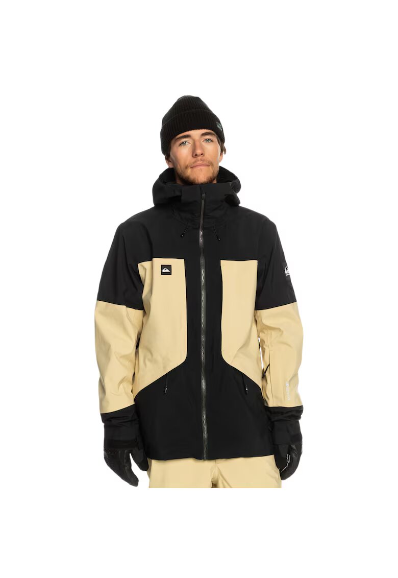 QUIKSILVER Техническо ски яке - Полиестер - Зелено - Черен