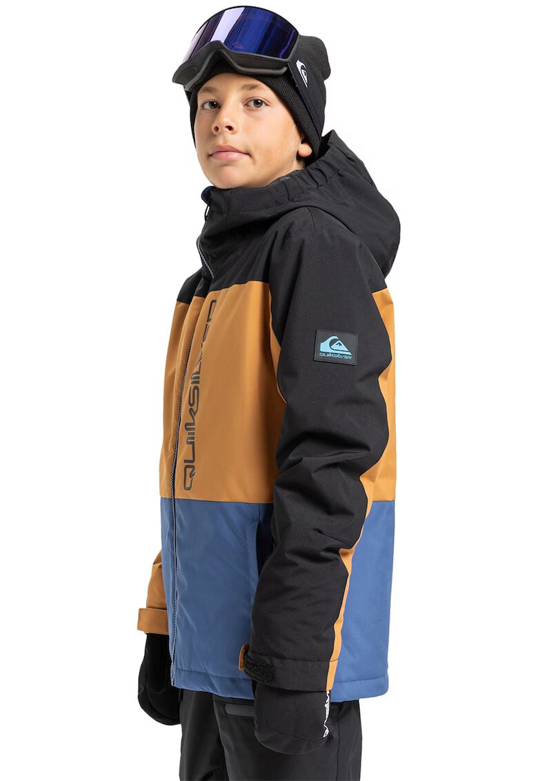 QUIKSILVER Зимно яке Side Hit Block Snowsports - Оранжев/Син