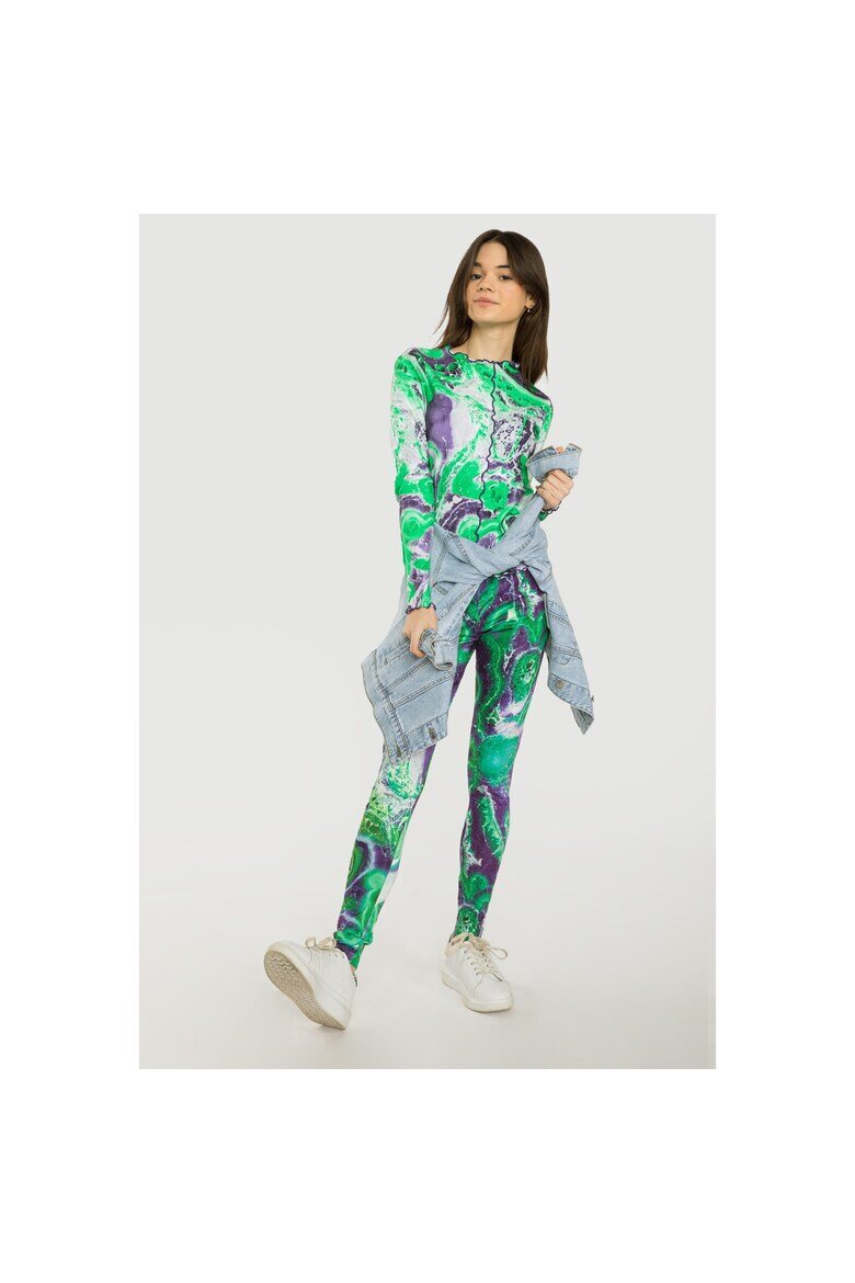 R/ Блуза с Tie-dye десен