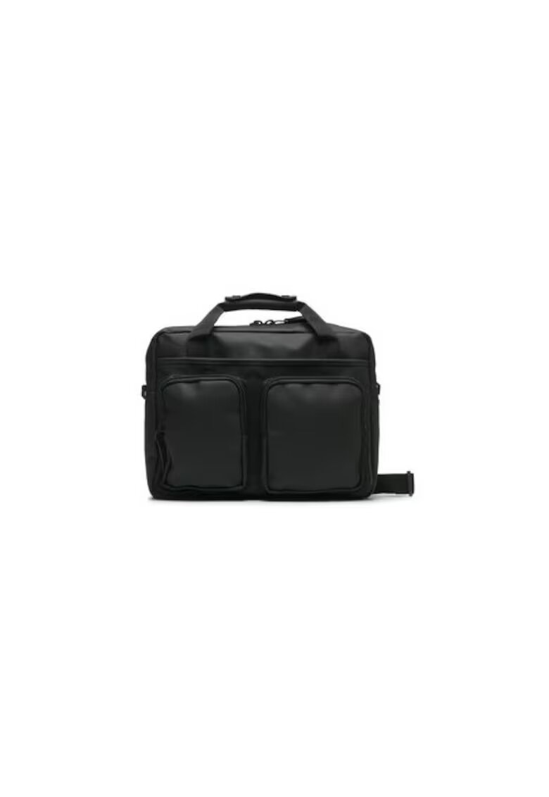Rains Пътна чанта модел Texel Tech - водоустойчива - черна - размери 15x30x40см