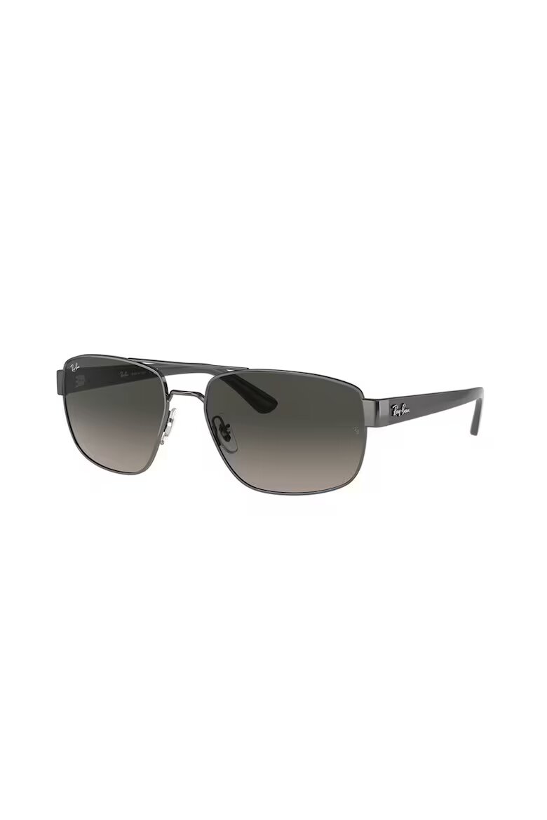 Ray-Ban Слънчеви очила Aviator с метална рамка Тъмносребрист