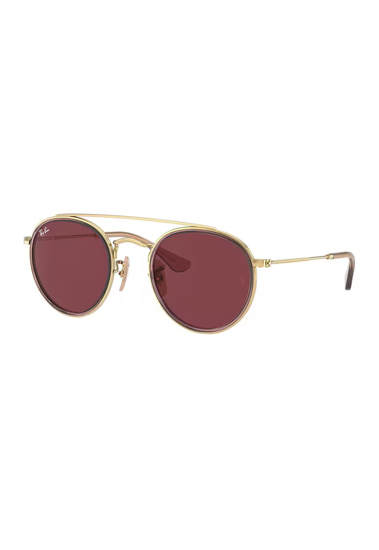 Ray-Ban Слънчеви очила с метална рамка - Златист/Розово