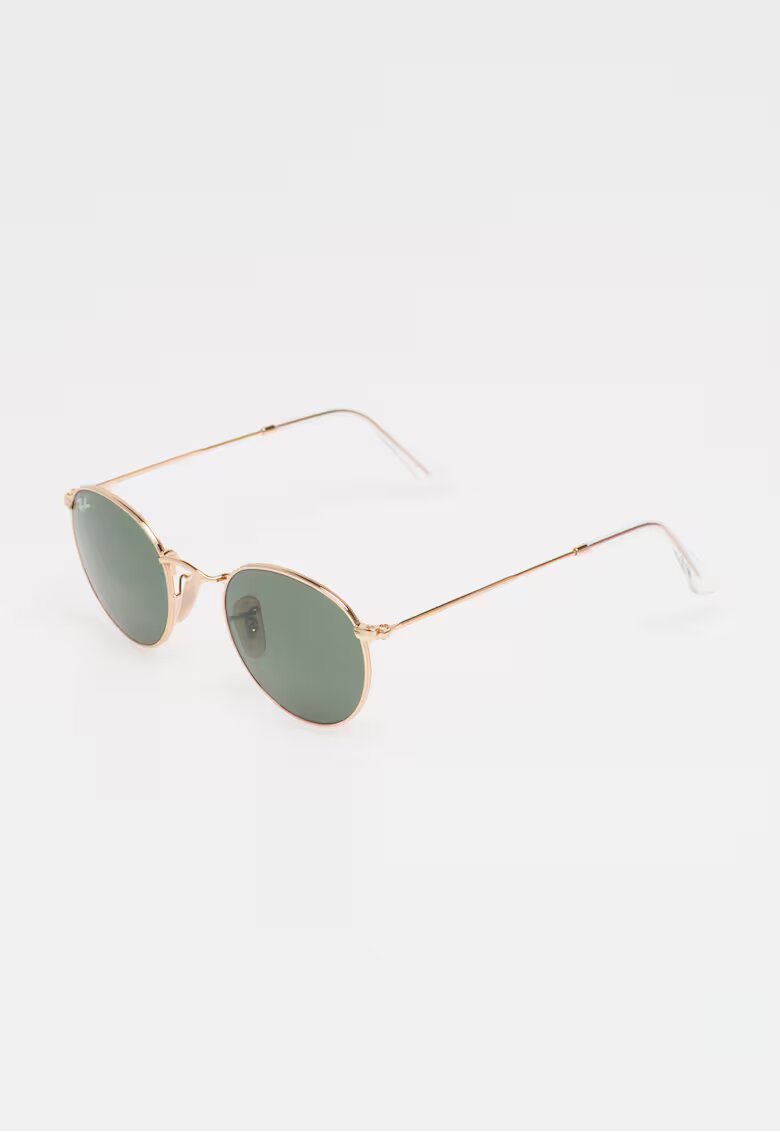 Ray-Ban Унисекс овални слънчеви очила с метална рамка