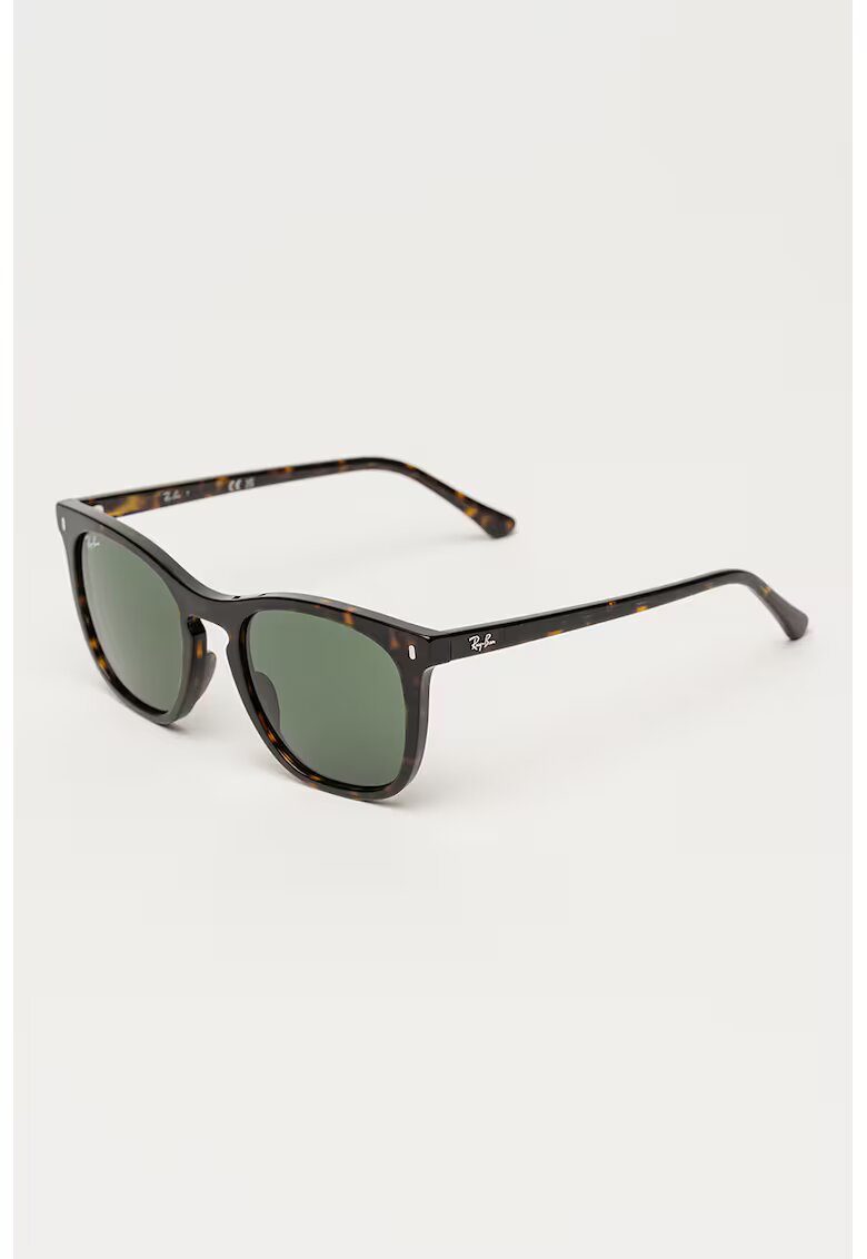 Ray-Ban Унисекс квадратни слънчеви очила с плътен цвят