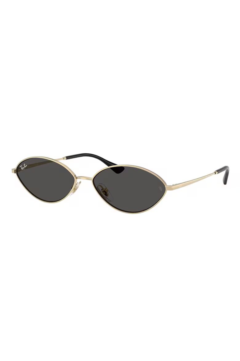 Ray-Ban Унисекс овални слънчеви очила Kai Златист/Черен