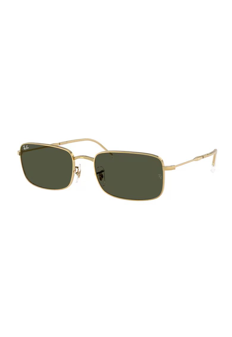 Ray-Ban Унисекс правоъгълни слънчеви очила с лого