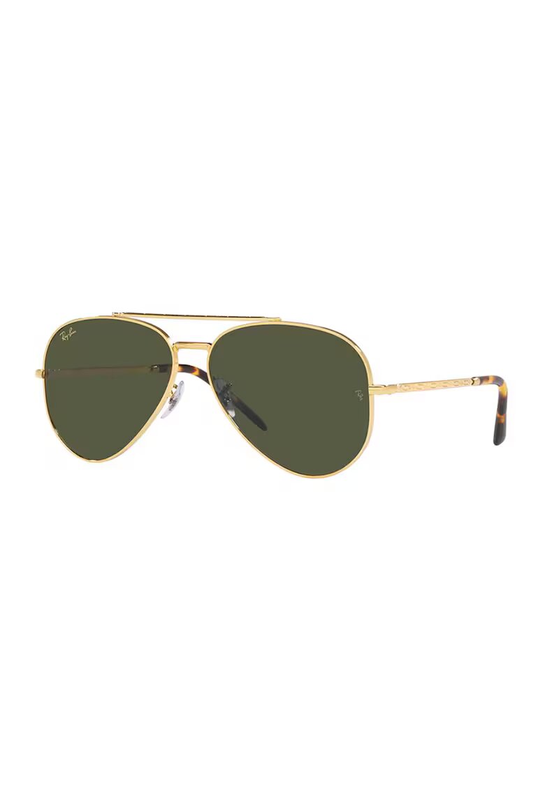 Ray-Ban Унисекс слънчеви очила New Aviator - Златист/Кафяв