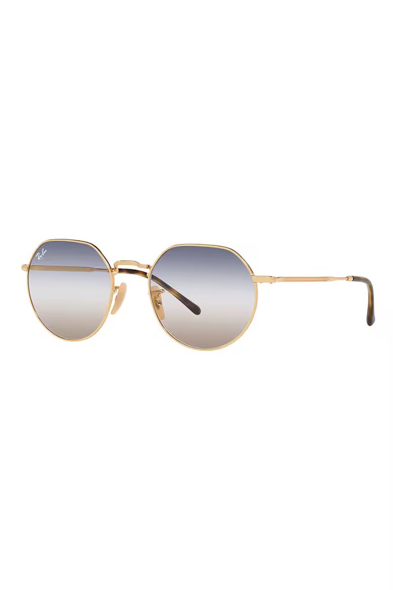Ray-Ban Унисекс слънчеви очила с метална рамка Златист/Кафяв