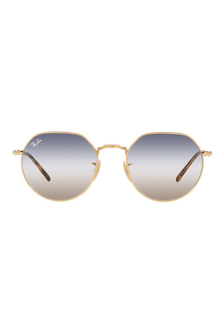 Ray-Ban Унисекс слънчеви очила с метална рамка Златист/Кафяв