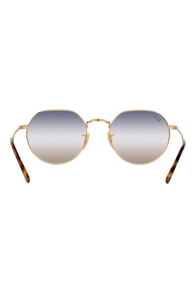 Ray-Ban Унисекс слънчеви очила с метална рамка Златист/Кафяв