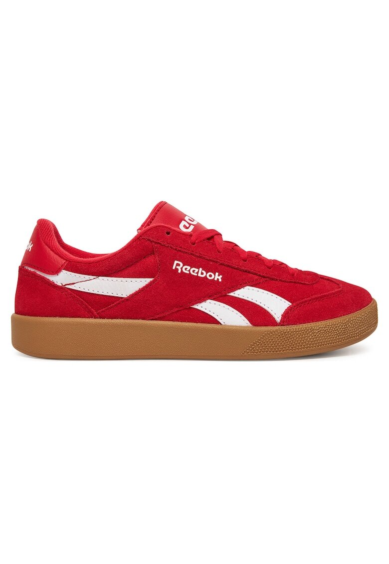Reebok Дамски кецове - естествена кожа - бял/червен