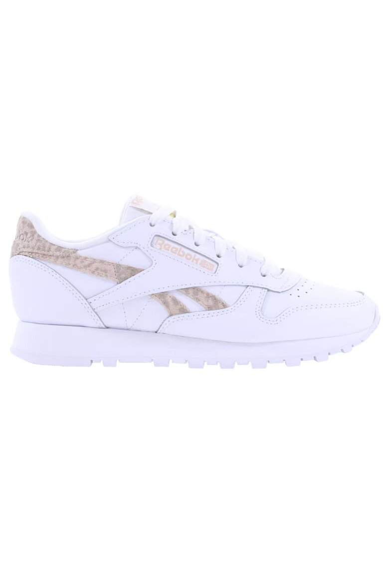 Reebok Дамски маратонки GY7173 - Естествена кожа - Бял/Жълт