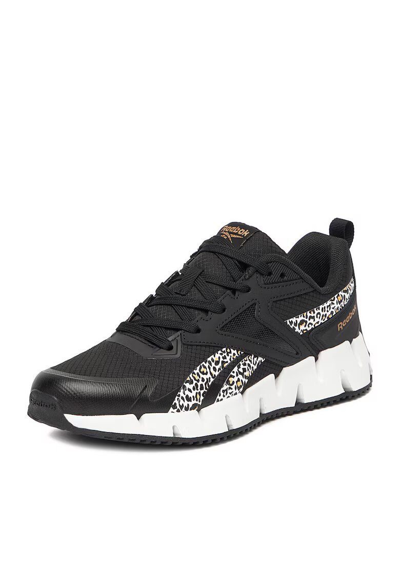 Reebok Дамски спортни обувки - CEO-ZIG VECTOR AR301 - естествена кожа - черни