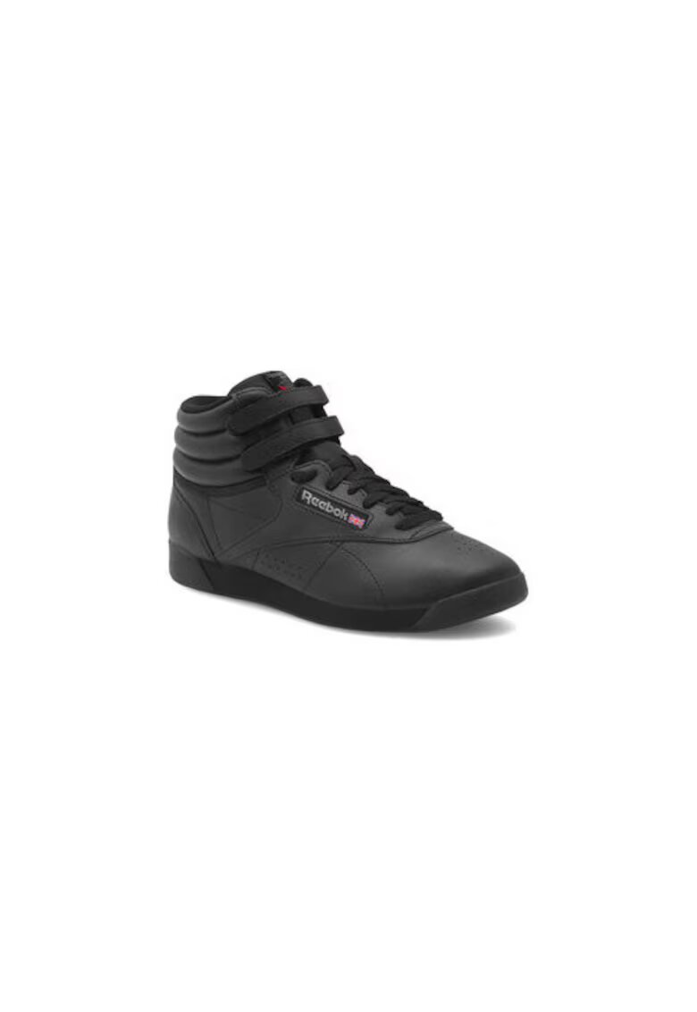 Reebok Дамски спортни обувки EO-F/S HI - черни - естествена кожа - велкро