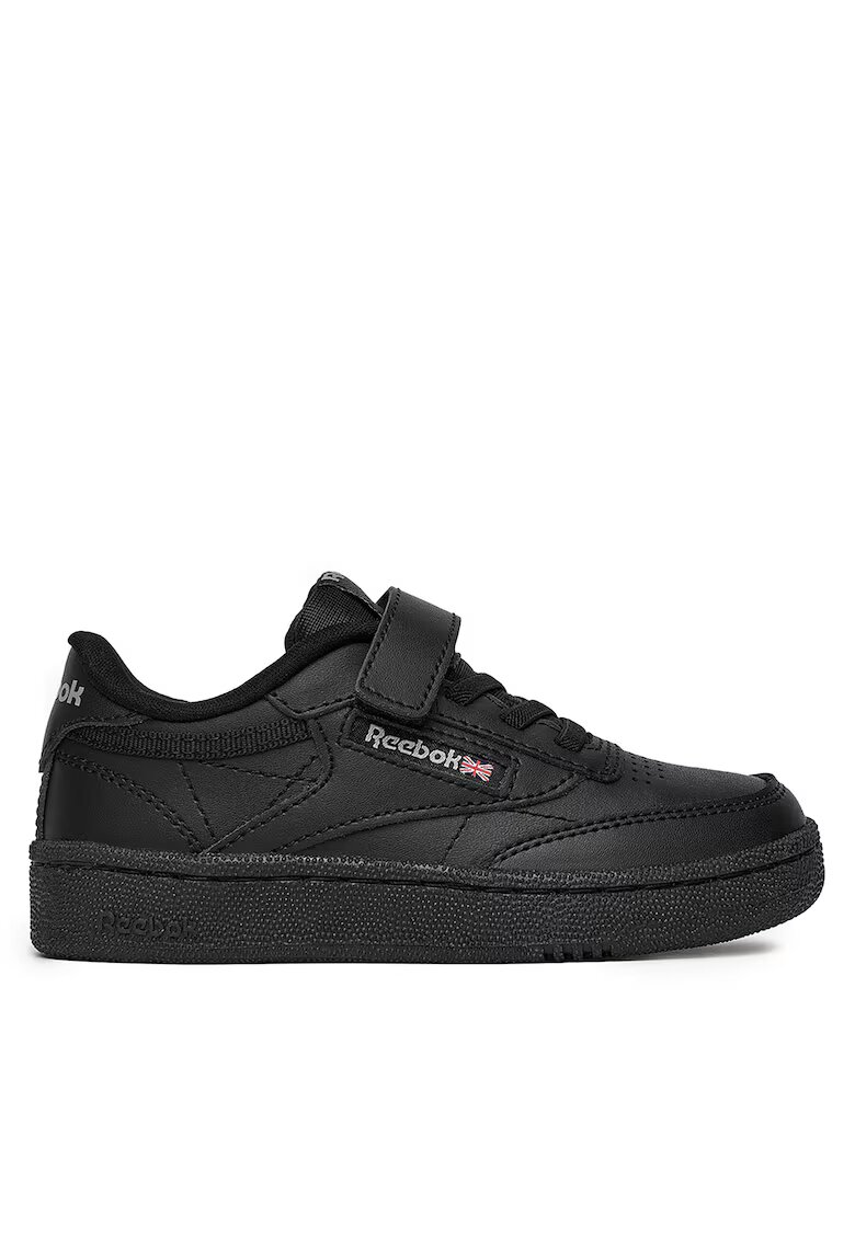 Reebok Детски обувки - естествена кожа - черни