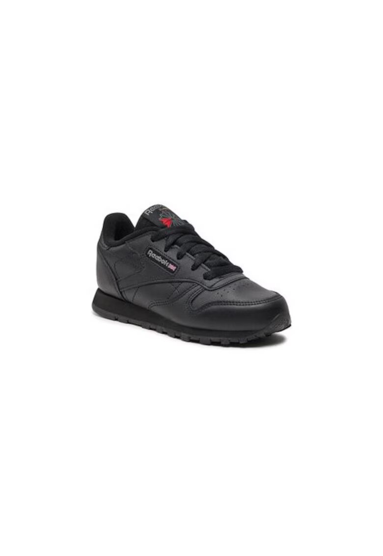 Reebok Детски спортни обувки 50170 - Естествена кожа - Черни