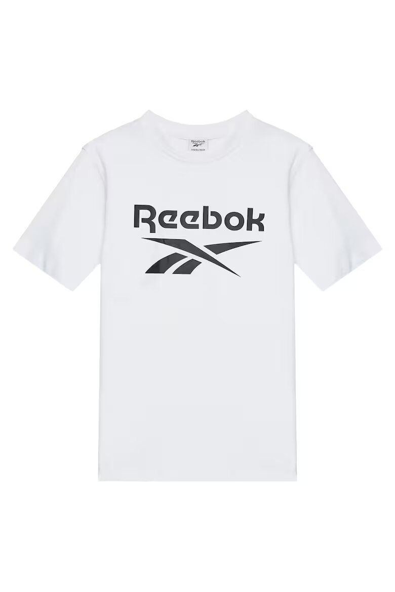 Reebok Къс комплект Памук Бял/Черен