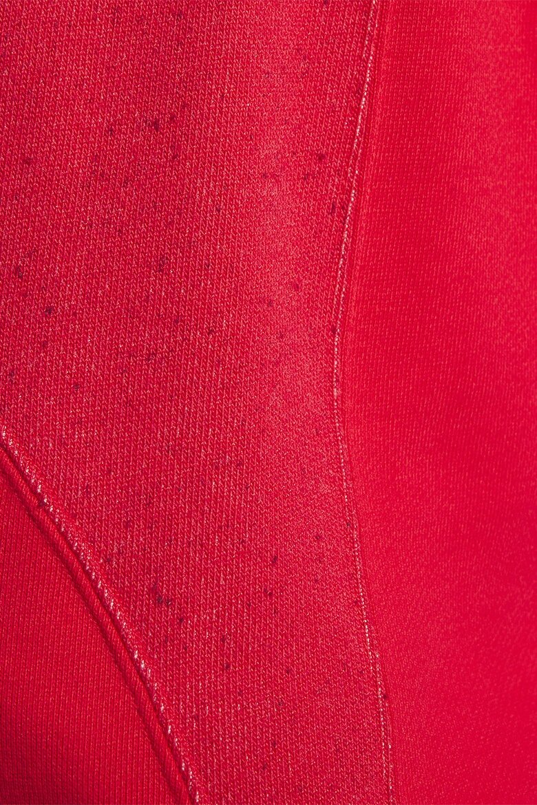 Reebok Къс панталон Varsity с висока талия и бродирано лого Червен