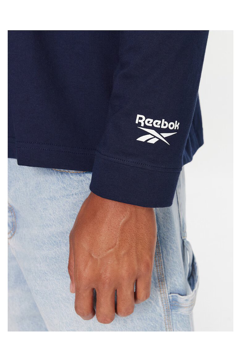 Reebok Мъжка блуза памук тъмносин