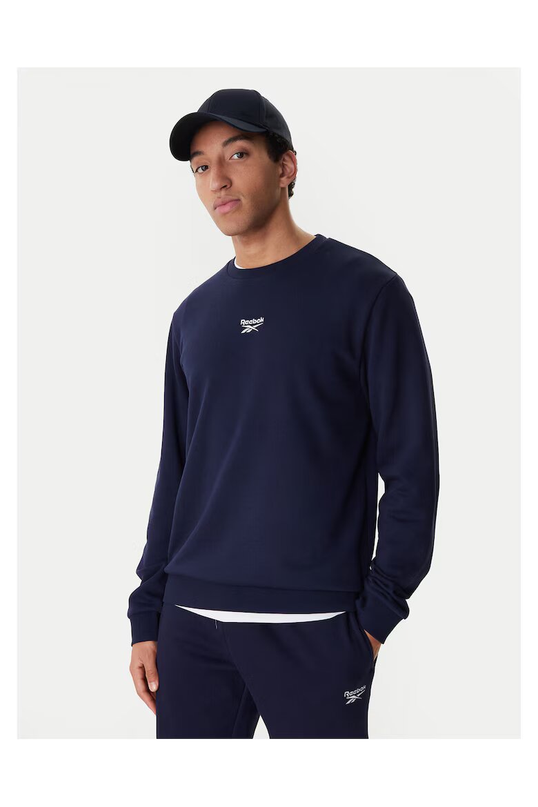 Reebok Мъжка блуза тъмносин 60% памук 40% полиестер