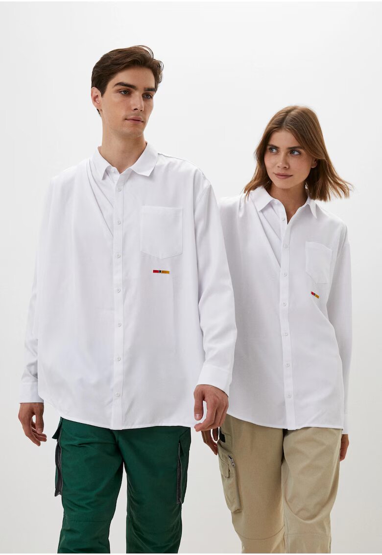 Reebok Мъжка риза - RCPM Draped Button Down HE8136 - - полиестер