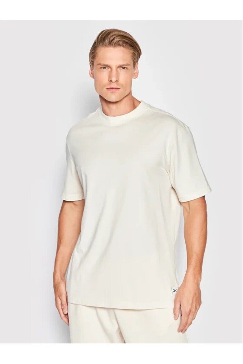 Reebok Мъжка тениска CL ND TEE HG1586 бежова памук