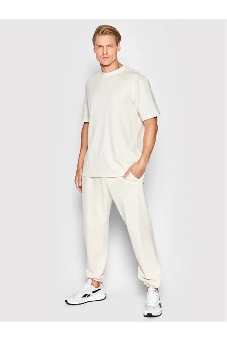 Reebok Мъжка тениска CL ND TEE HG1586 бежова памук