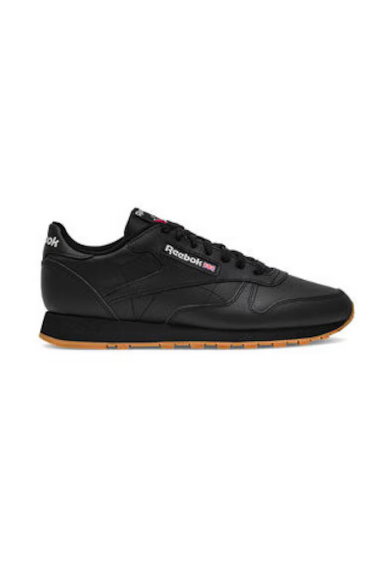 Reebok Мъжки кецове 100008493 - Естествена кожа - Черни