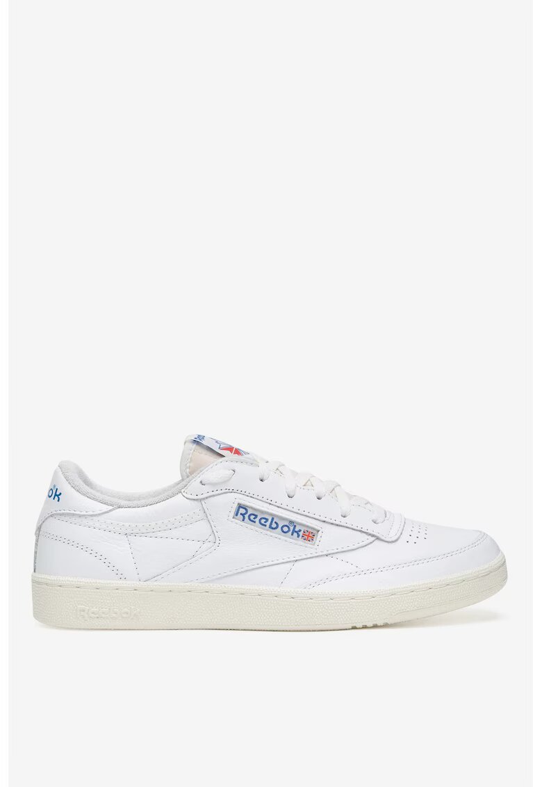 Reebok Мъжки спортни обувки 5903698018423 - Естествена кожа - Бели