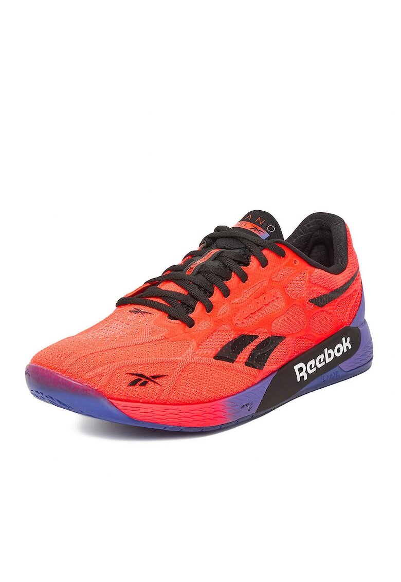 Reebok Мъжки спортни обувки - оранжеви - синтетичен материал