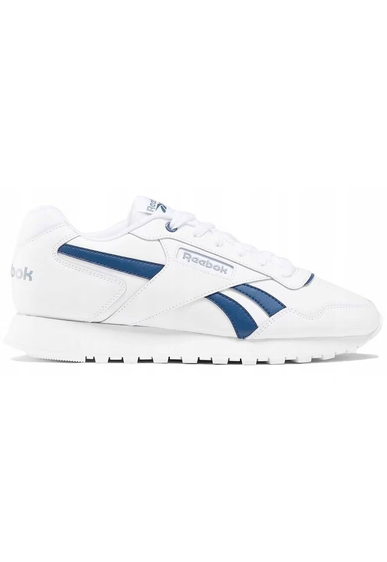 Reebok Мъжки спортни обувки Royal Glide - естествена кожа - мека подметка - бял/тъмносин